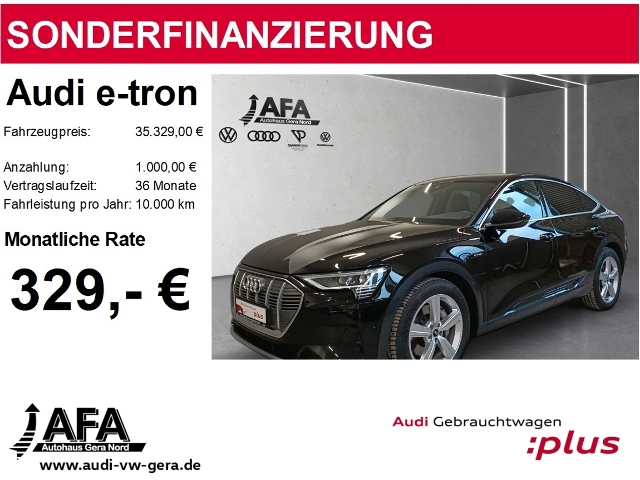 Audi e-tron Sportback 50 quattro S-Line*Luft*Matrix*S.Sitze*B&O