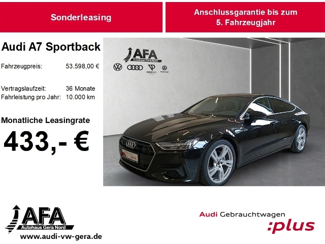 Audi A7 Sportback 40 TDI quattro S tronic S-Line*Pano*HD.Matrix*20Zoll