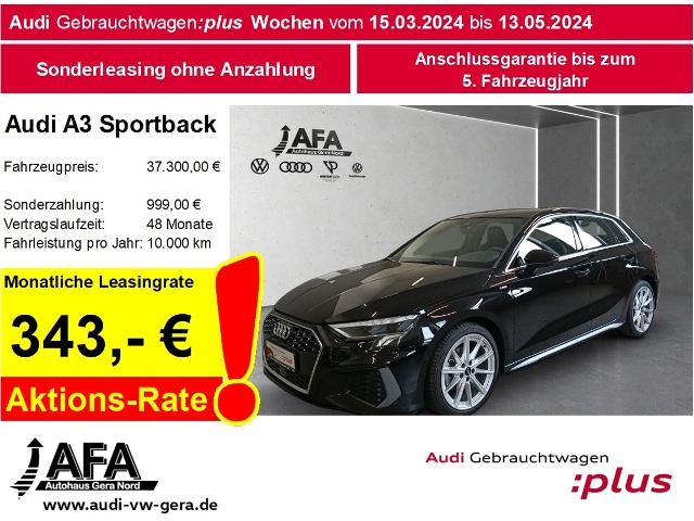 Audi A3 Sportback 35 TFSI 2x S-Line*Pano*AHK*NAV+*18Zoll