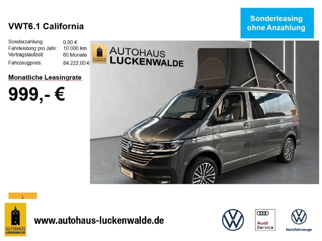 VW California T6.1 Ocean 2.0 TDI 4M DSG *Stdhz*ACC*UPE:101.127€*