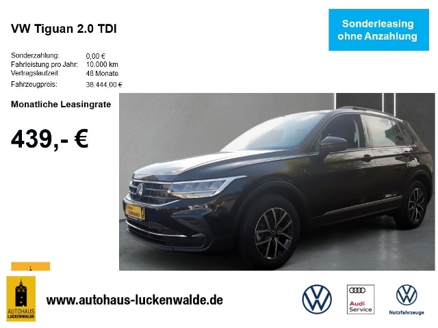 VW Tiguan 2.0 TDI Life DSG *ACC*ergoAktiv*R-CAM*