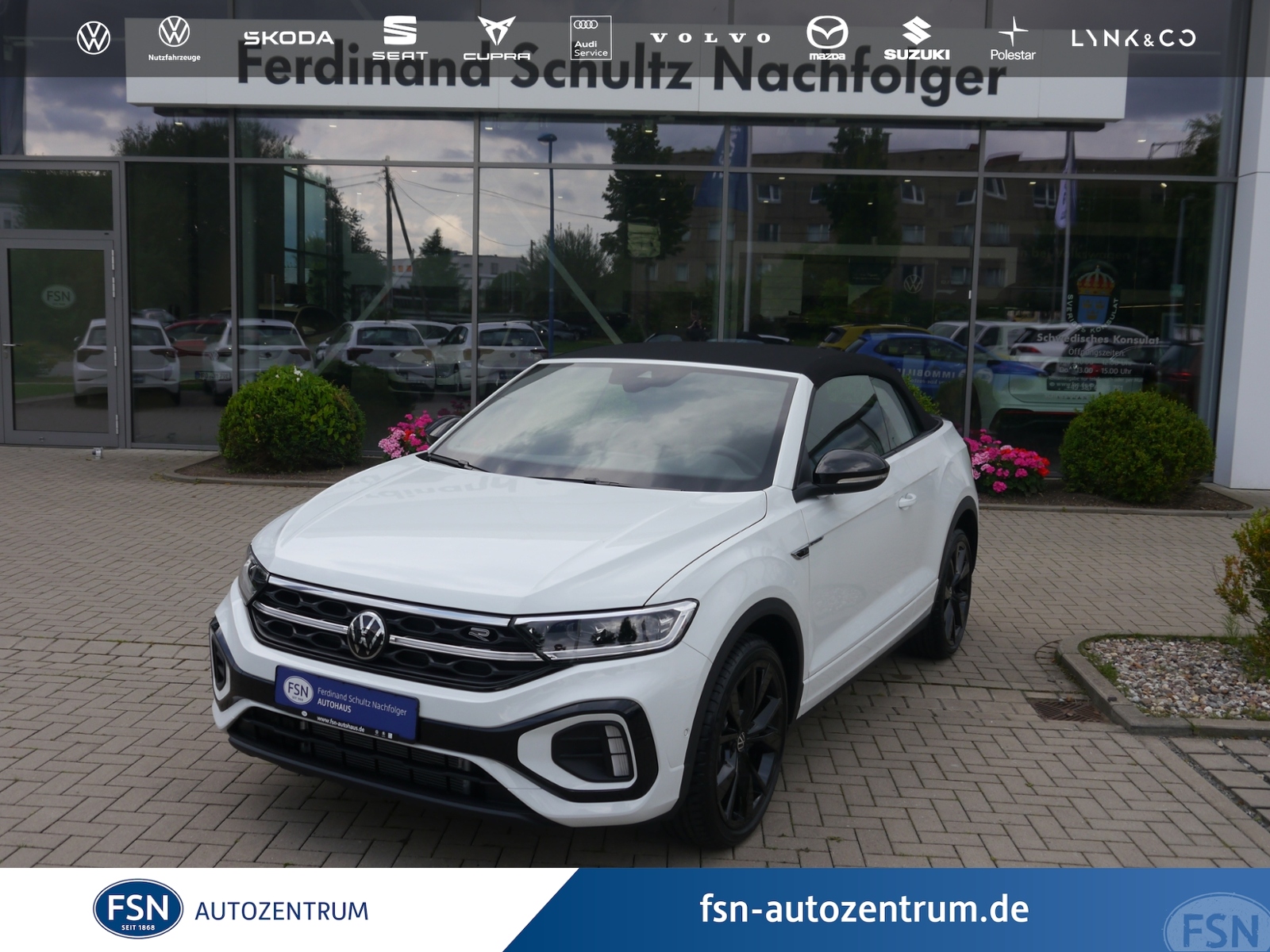 Eyecatcher Fahrzeug VW T-Roc  Cabriolet 1.5l TSI DSG+NAVI+RFK+BEATS