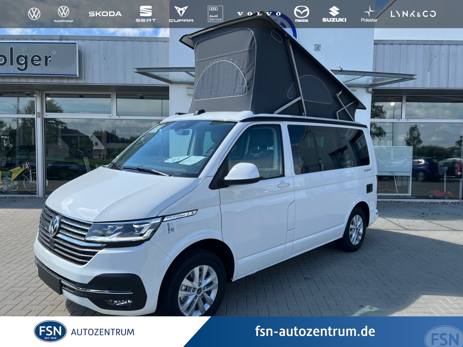 Eyecatcher Fahrzeug VW T6.1 California Ocean DSG+NAVI+AHK+