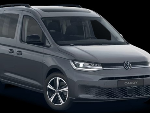 Eyecatcher Fahrzeug VW Caddy Life "Dark Label" 2,0 l TDI+DSG+NAVI+AHK