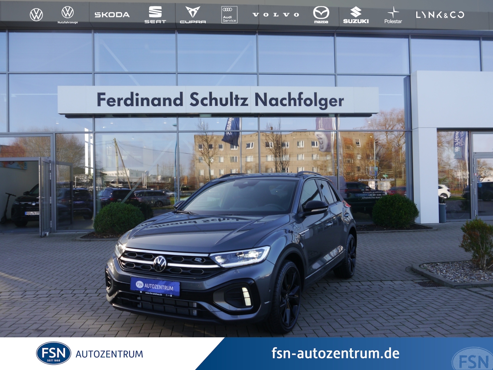 Eyecatcher Fahrzeug VW T-Roc R-Line 1.5l TSI DSG+MATRIX+NAVI+RFK