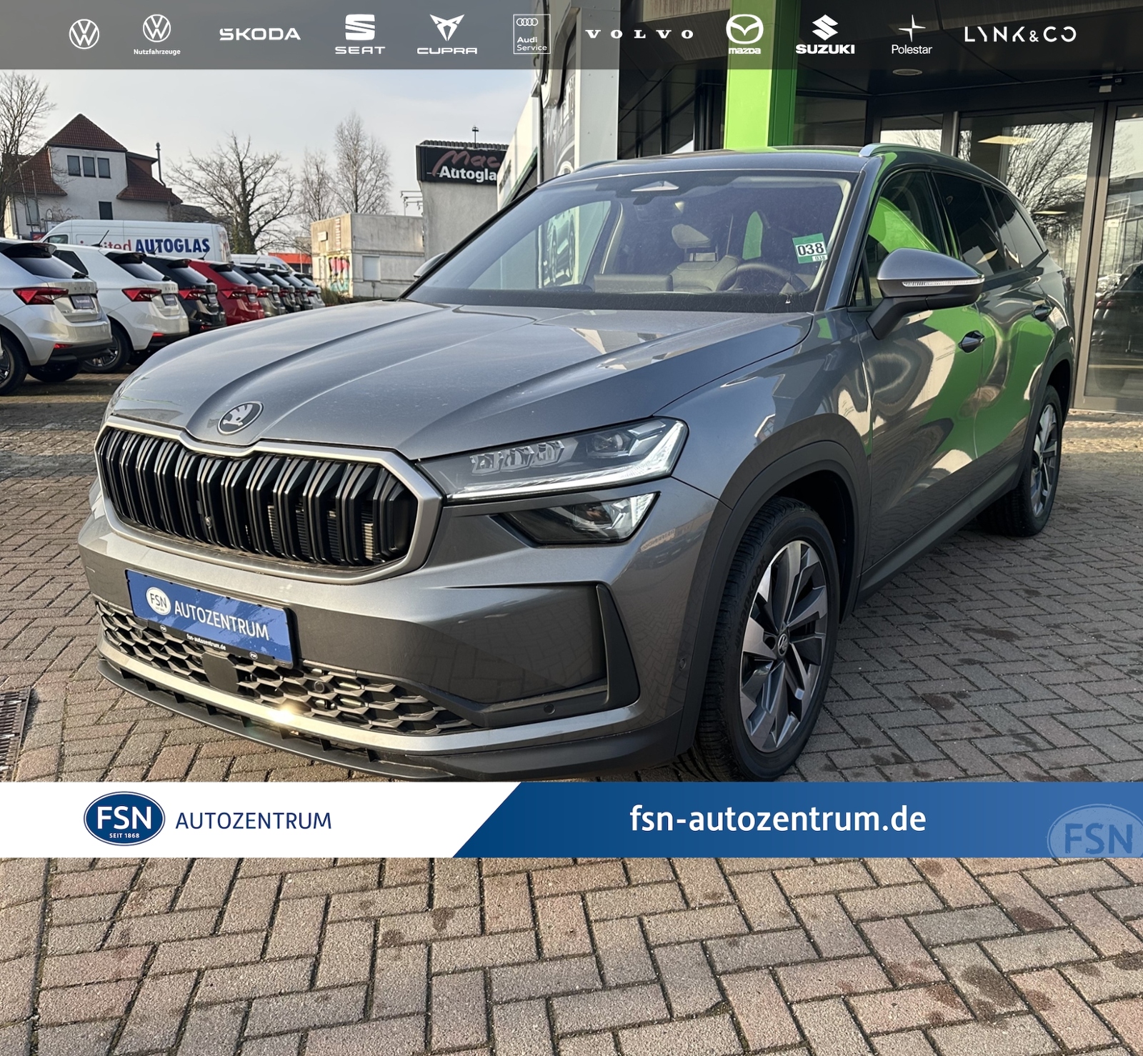 Eyecatcher Fahrzeug Skoda Kodiaq 2.0 TDI 142 kW 4x4 DSG Selection MATRIX/19"/AHK/NAVI