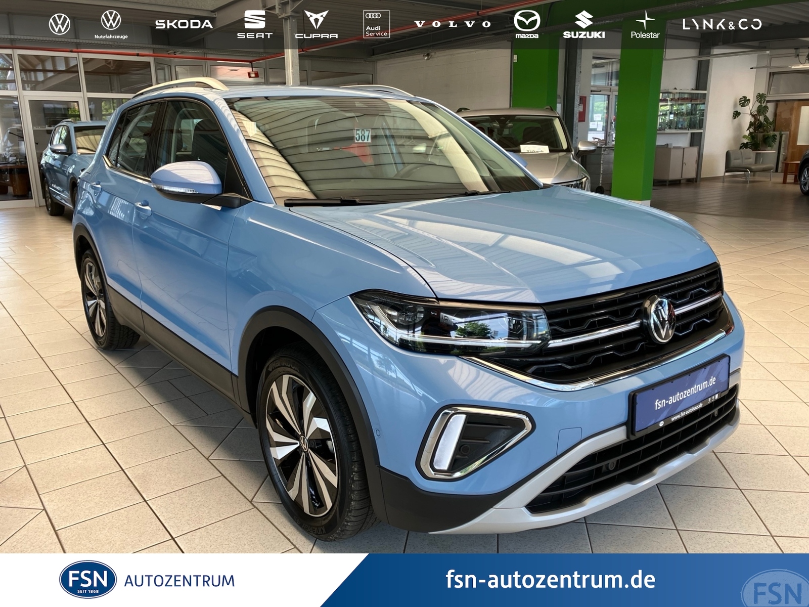 Eyecatcher Fahrzeug VW T-Cross 1.0 TSI Style DSG IQ NAVI RFK ACC