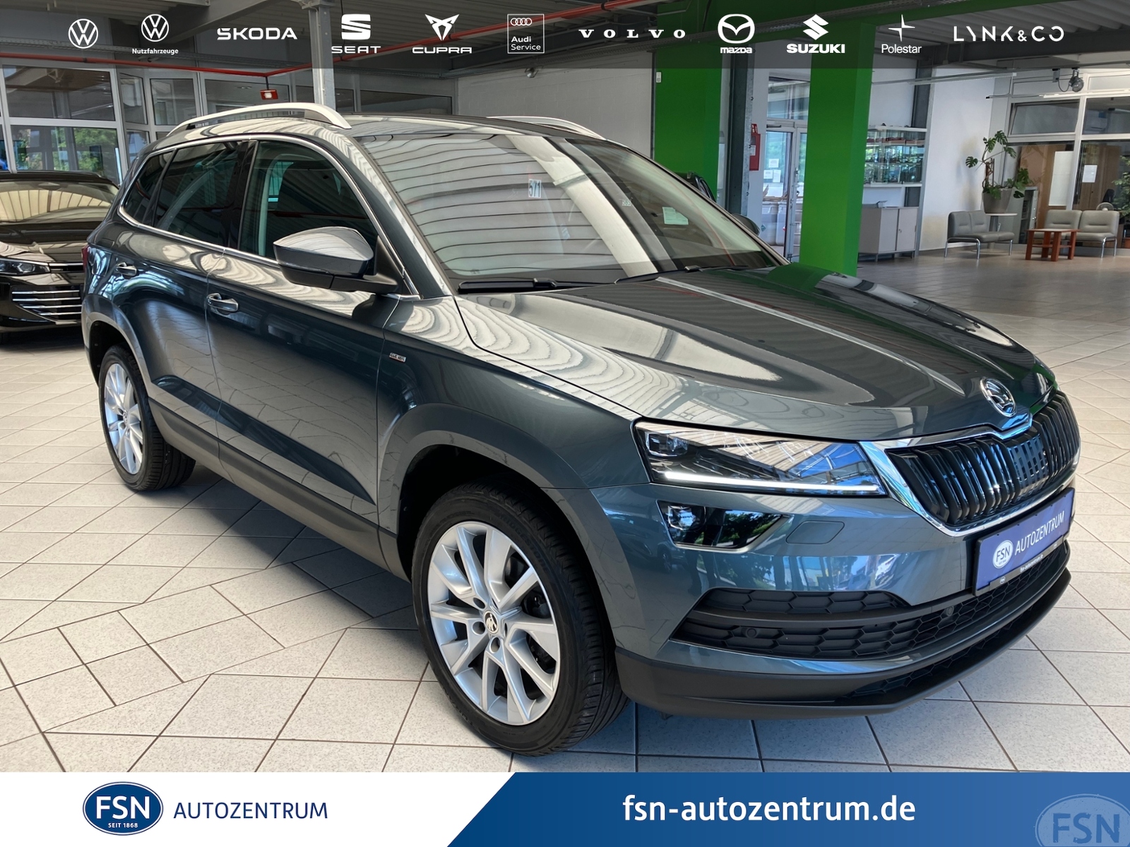 Eyecatcher Fahrzeug Skoda Karoq 1.5 TSI Clever DSG NAVI AHK-Vorb. LED ACC