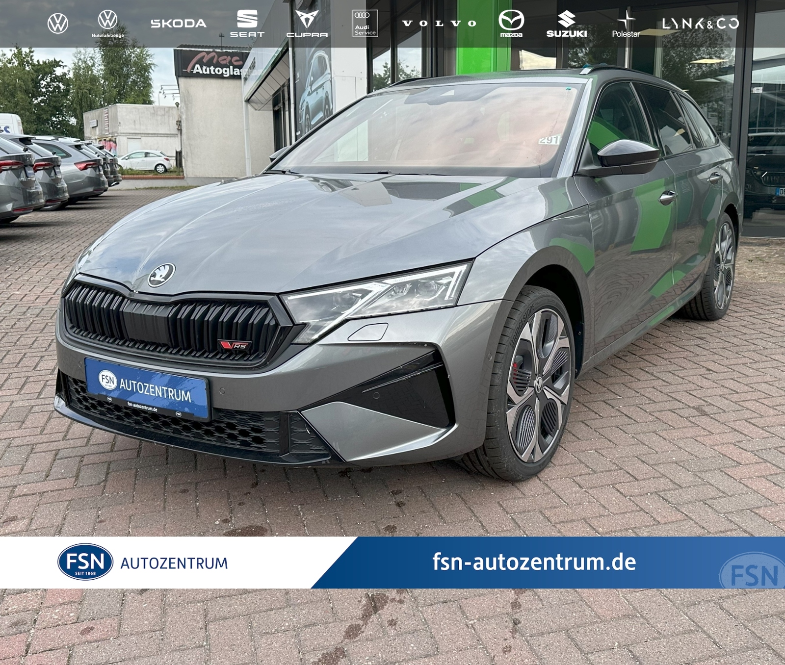 Eyecatcher Fahrzeug Skoda Octavia Combi RS 2,0 TSI 195 kW 7-Gang-DSG MATRIX/AHK/PANO/HuD