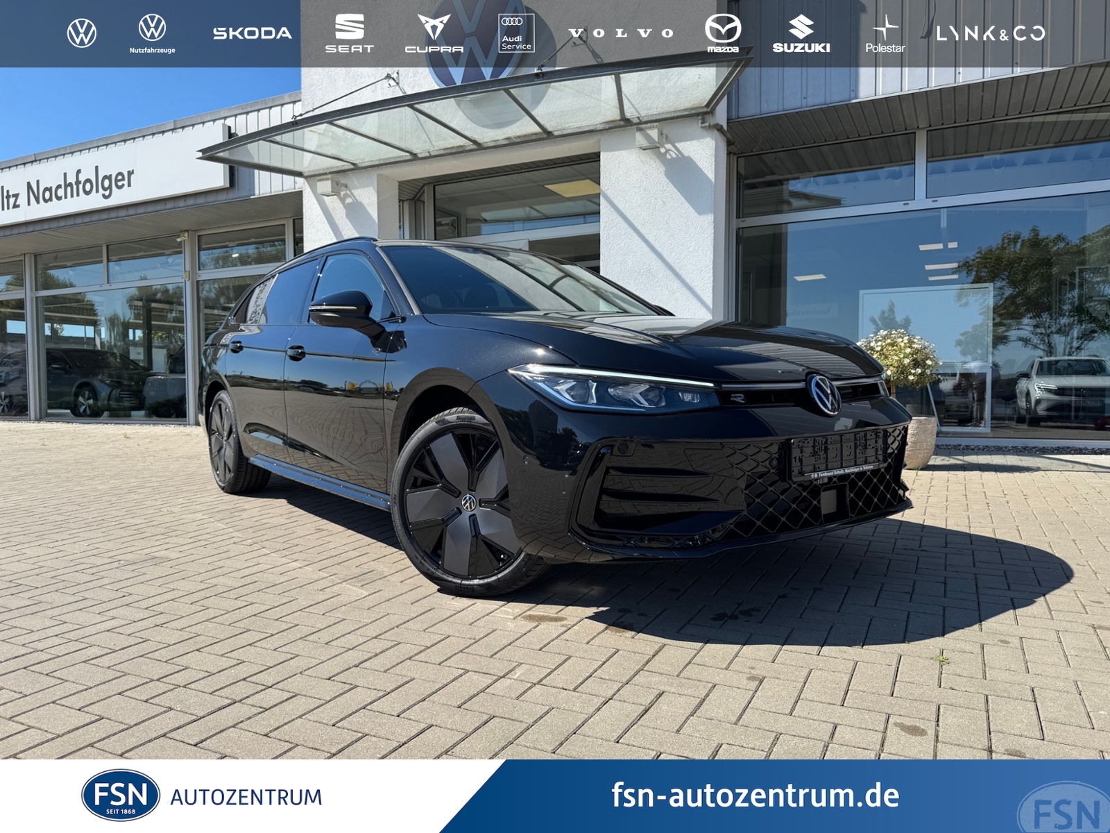 Eyecatcher Fahrzeug VW Passat R-Line 2,0l TDI 4MOTION MATRIX SIGNATURE
