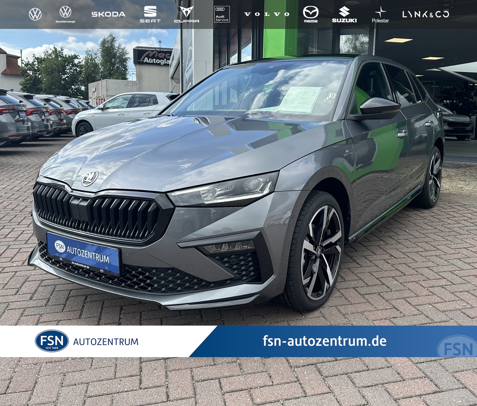 Eyecatcher Fahrzeug Skoda Scala Monte Carlo/LED/SHZ/PDC/RFK/18"ALU/GLASDACH