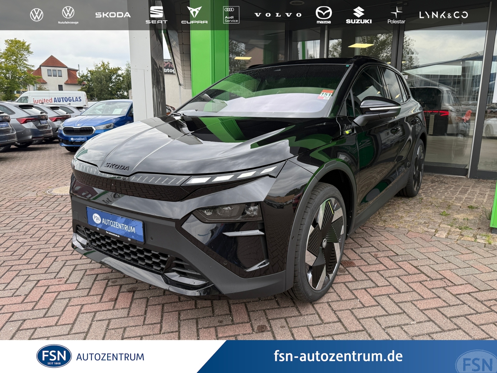 Eyecatcher Fahrzeug Skoda Elroq RS Lounge 4x4 21"/AHK/ACC/DCC/KESSY/SHZG/MATRIX-LED