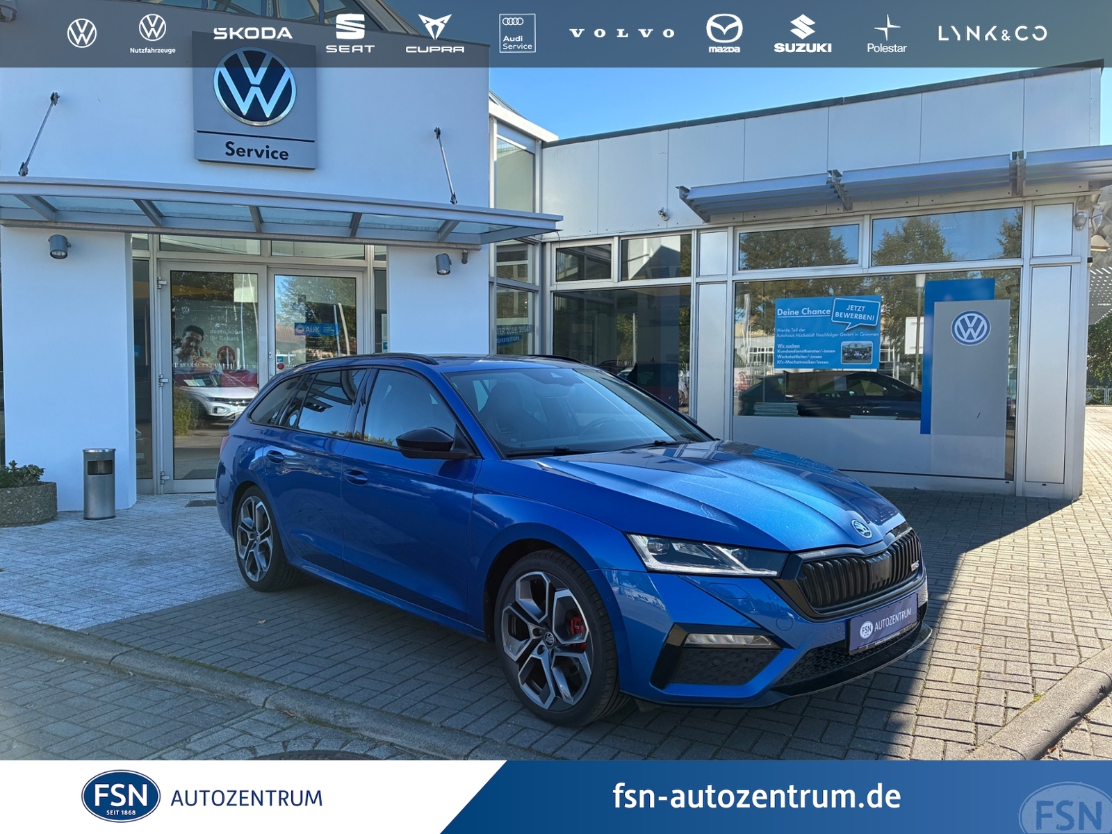 Eyecatcher Fahrzeug Skoda Octavia Combi RS 2.0l TDI AHZ ACC SHZ MFL HUD LMF SMART LINK