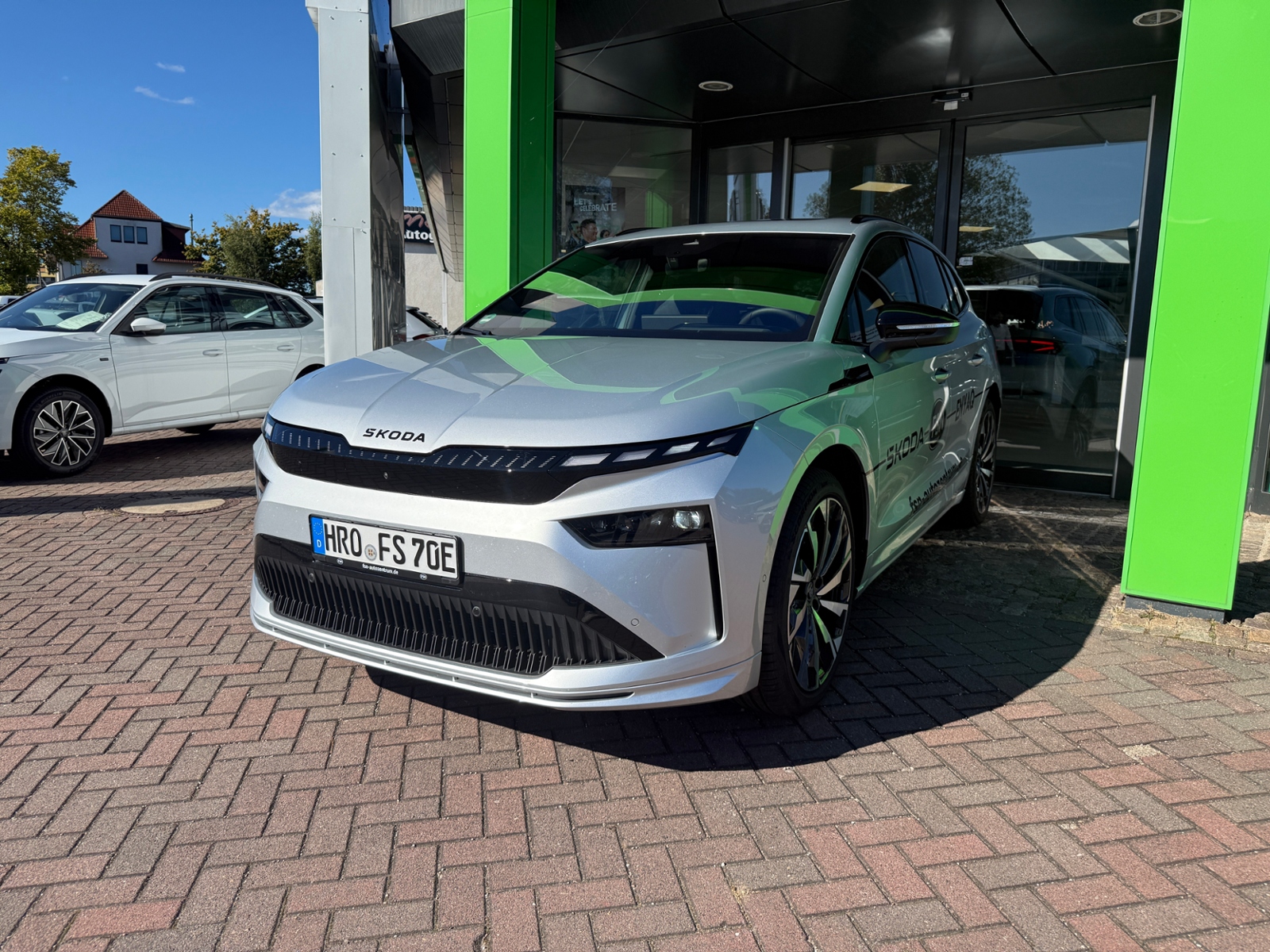 Eyecatcher Fahrzeug Skoda Enyaq 85 Sportline 82 kWh 210 kW 1-Gang-Automatik MATRIX/PANO/AHK