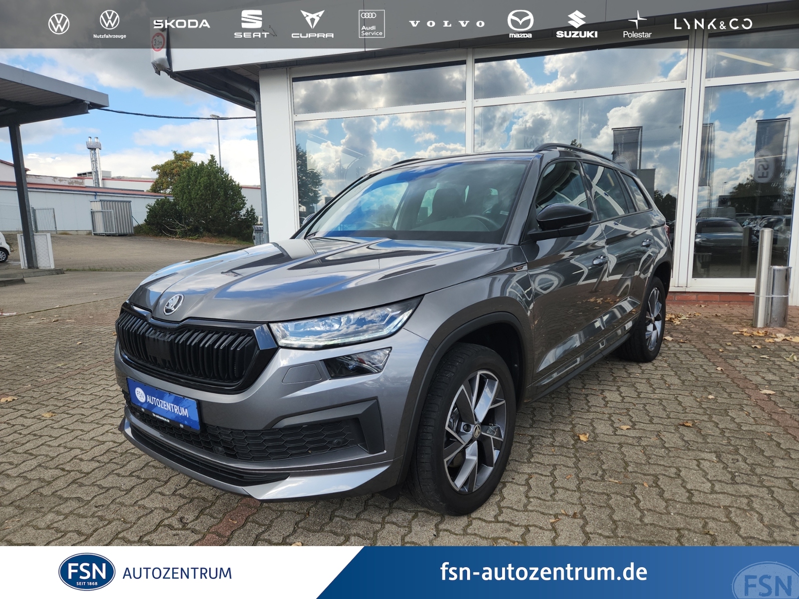 Eyecatcher Fahrzeug Skoda Kodiaq Sportline 2.0 TDI DSG 4x4 Matrix RFK STHZ elektr. Heckklappe