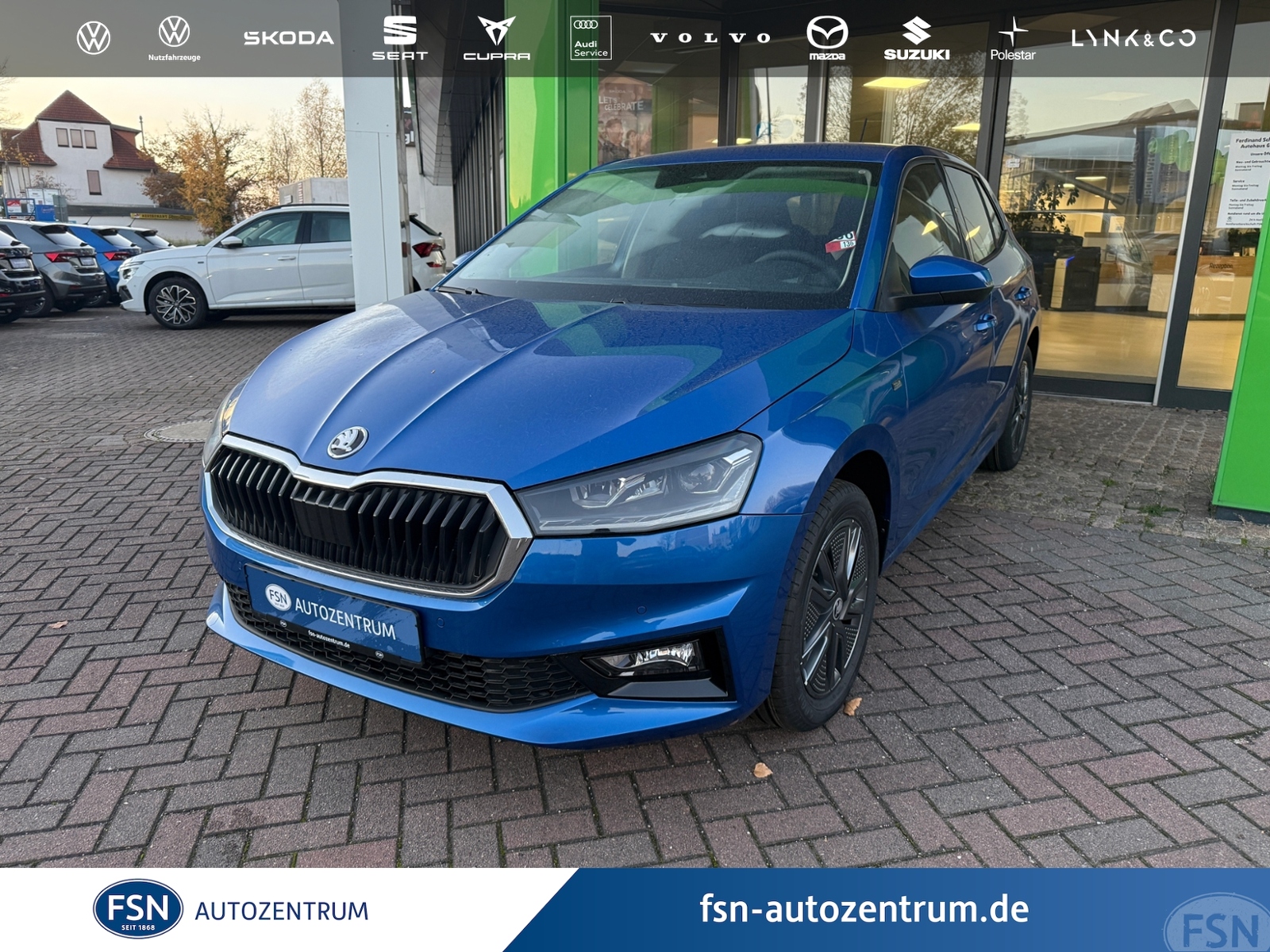 Eyecatcher Fahrzeug Skoda Fabia Tour/LED/PDC/RFK/SmartLink/GRA/ALU/BC