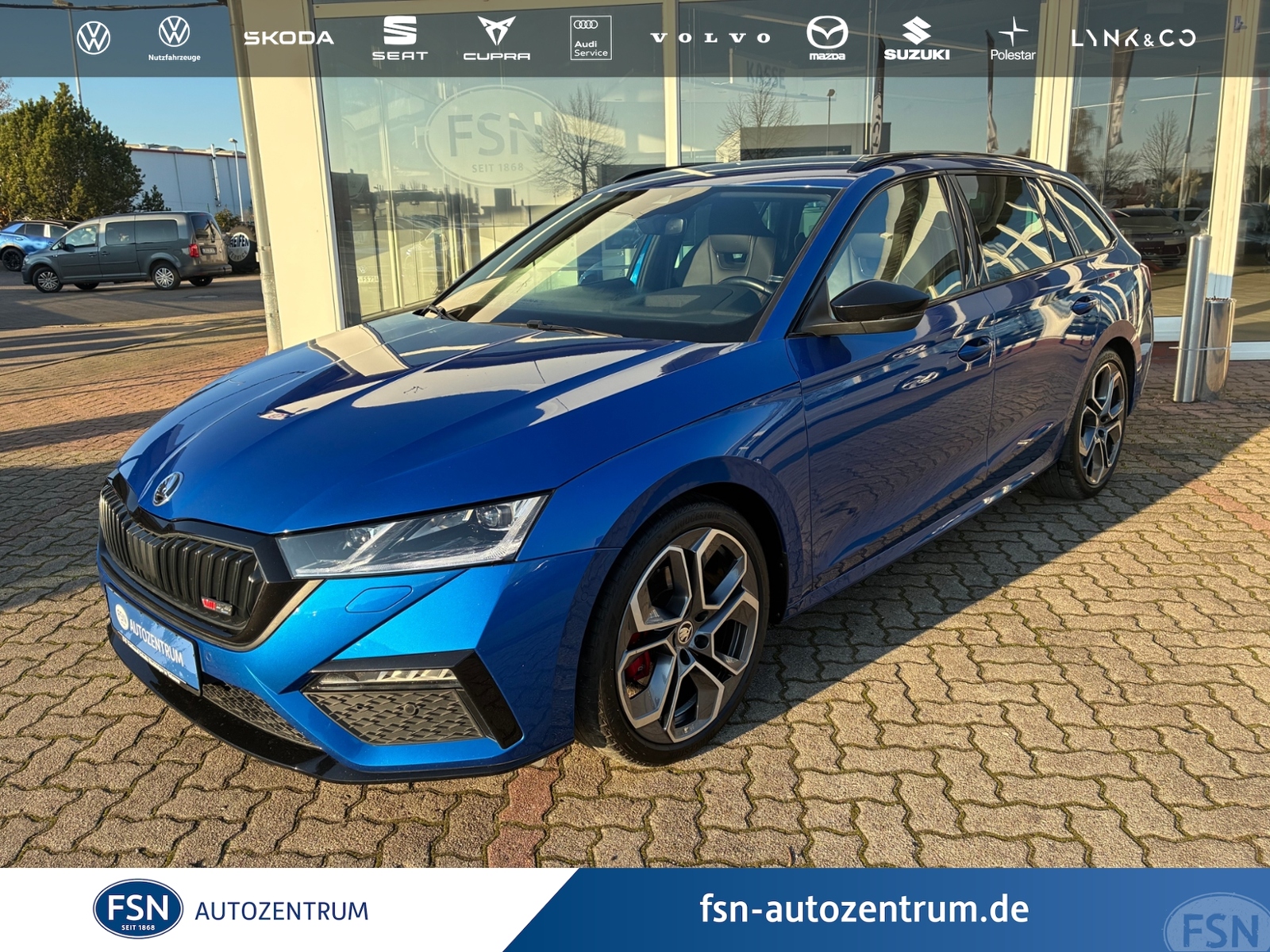 Eyecatcher Fahrzeug Skoda Octavia 2.0 TDI DSG RS Plus Matrix AHK RFK DCC