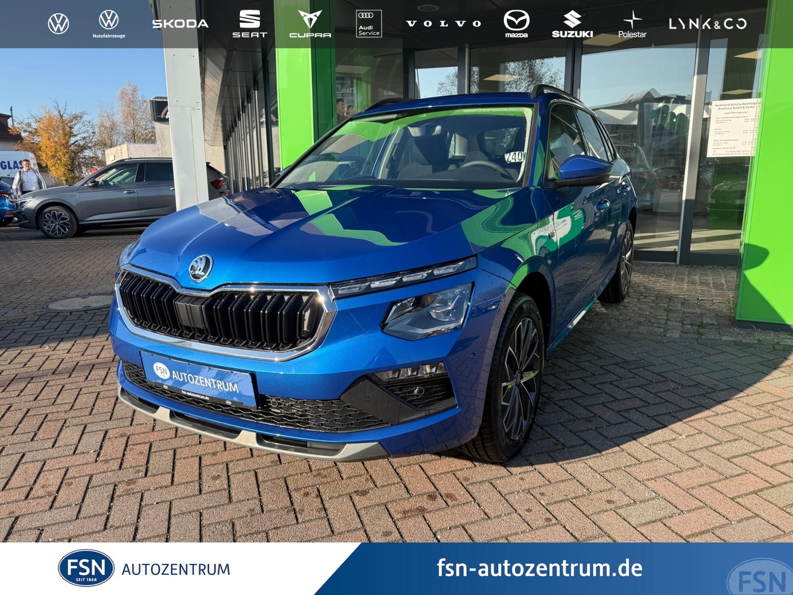 Eyecatcher Fahrzeug Skoda Kamiq Tour/LED/SHZ/PDC/RFK/SmartLink/ACC/17"ALU/BC