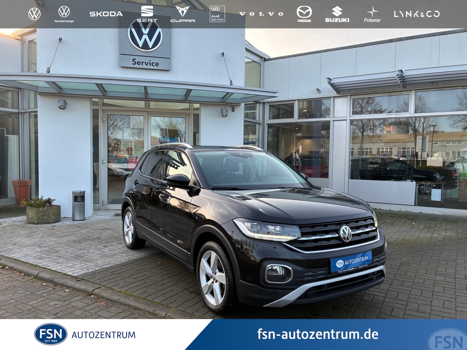 Eyecatcher Fahrzeug VW T-Cross 1.0 TSI Style DSG OPF NAVI SITZHZG LED CLIMA LMF ISOFIX