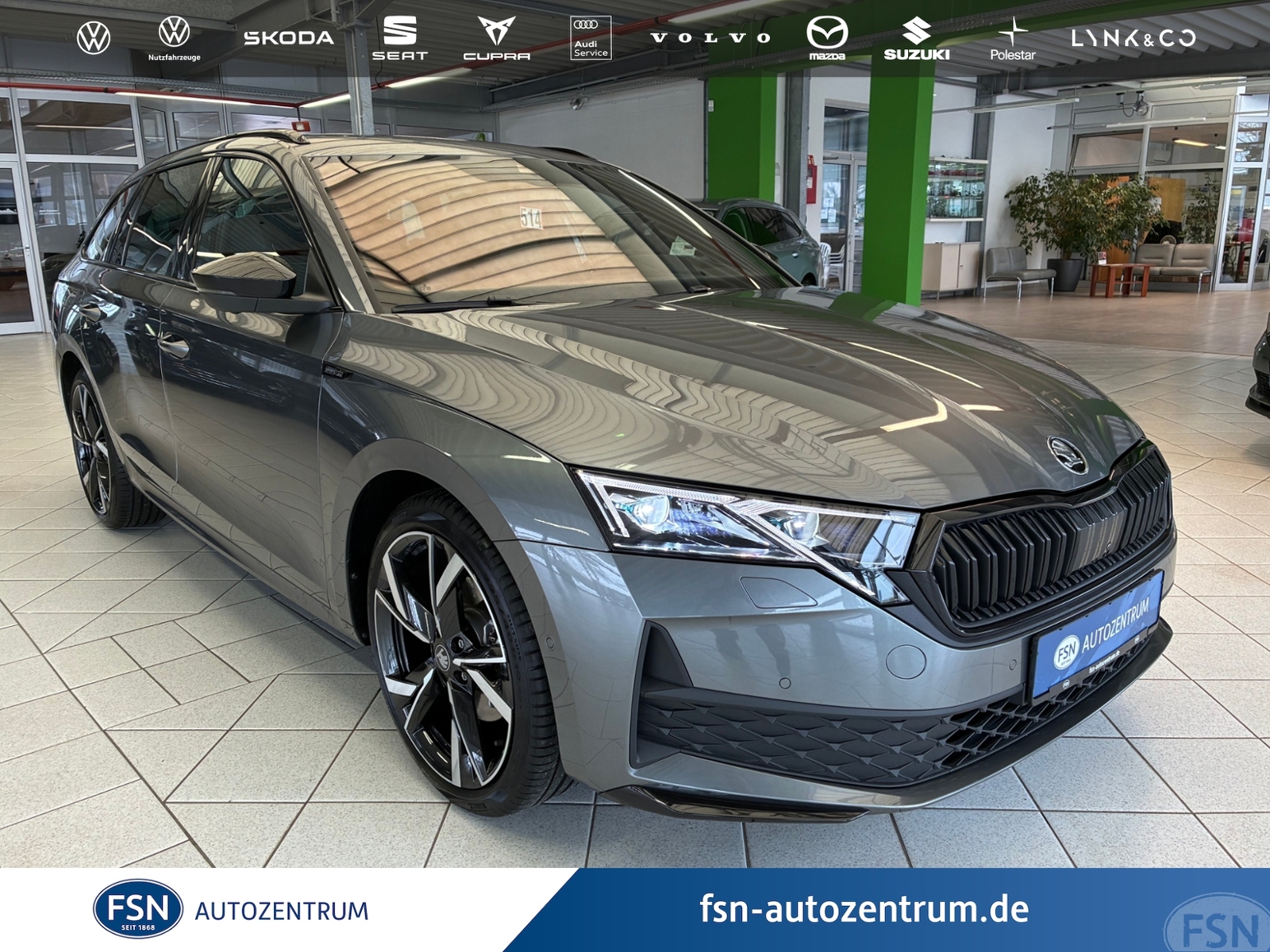 Eyecatcher Fahrzeug Skoda Octavia Combi 2.0 TDI Sportline AHK MATRIX NAVI HUD AREA